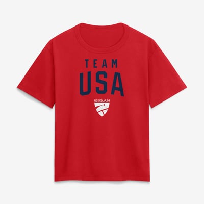 Team USA Women's Summer Games Squash T-Shirt - Red